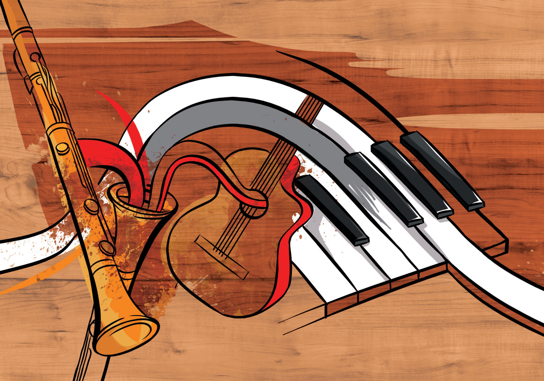 Concierto en la escuela benaiges